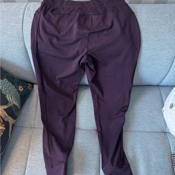 Yogalicious Lux Plum Jogger Pants - Picture 2 of 3